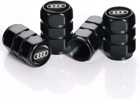 for Corvette C4 C6 C5 C7 C8 Z06 1LT 2LT 3LT ZR1 Anti-Corrosion Leak-Proof Car Tire Accessory Air Caps, Alloy Car Tire Valve Caps,Car Tire Dust Caps(Black 4PCS) Accessory in Saudi Arabia