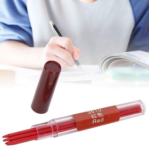 Mechanical Pencil, 2.0mm Rounded Mechanical Pencil Refills Mechanical Pencil Colored Leads for Draft Drawing, Writing, Crafting, Art Sketching,Easy To Replace in Saudi Arabia