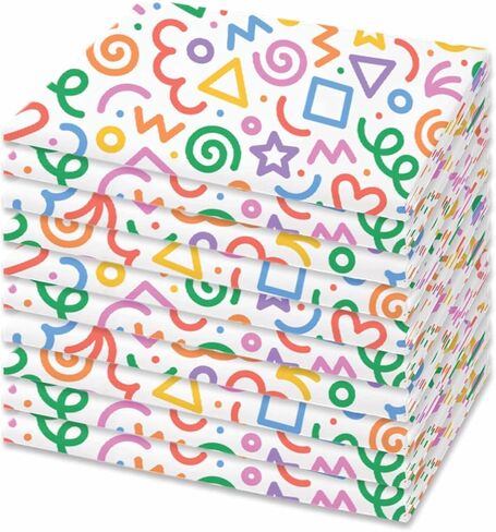 Cot Sheets for Daycare - 10Pack - Cot Sheets for Daycare Standard Size - 21*21 Inches- Daycare Cot Sheet - Cotton & Polyester - Cot Fitted Sheet for Daycare Cot Bedding- Toddler Cot Sheets - Cot Cover in Saudi Arabia