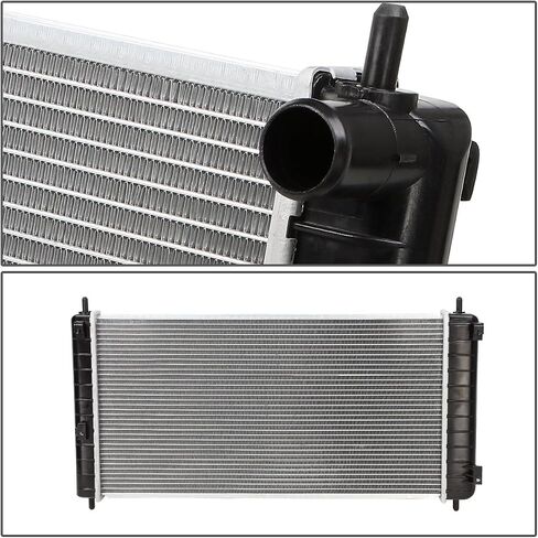 DNA Motoring OEM-RA-2864 OE Style Direct Fit Radiator متوافق مع 08-12 Malibu 2.4L 3.5L 3.6L،26-11/16 بوصة عرض × 14-5/8 بوصة ارتفاع × 13/16 بوصة عمق، 1-5/16 "مدخل / 1-5/16" مخرج in Saudi Arabia