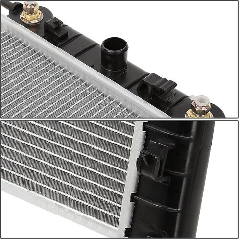 DNA Motoring OEM-RA-2864 OE Style Direct Fit Radiator متوافق مع 08-12 Malibu 2.4L 3.5L 3.6L،26-11/16 بوصة عرض × 14-5/8 بوصة ارتفاع × 13/16 بوصة عمق، 1-5/16 "مدخل / 1-5/16" مخرج in Saudi Arabia
