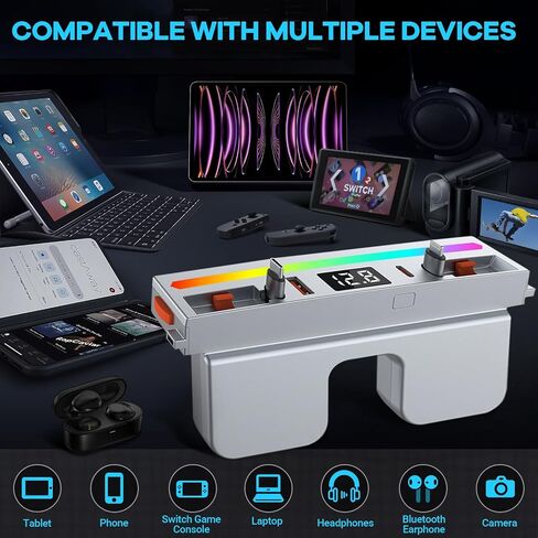 Alopee USB Hub لملحقات الطراز 3 هايلاند 2024، محور شحن سريع للغاية 65 وات لوحدة التحكم المركزية مع توصيل ولاعة السجائر in Kuwait