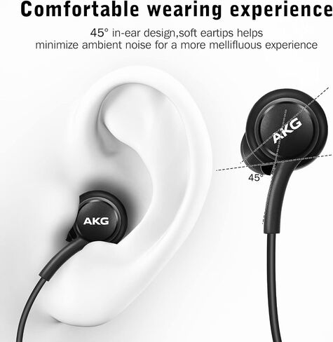 UrbanX OEM 2021 Type-C Stereo Headphones for Honor 70 Braided Cable - with Microphone - Black - USB-C Connector (US Version) in Saudi Arabia