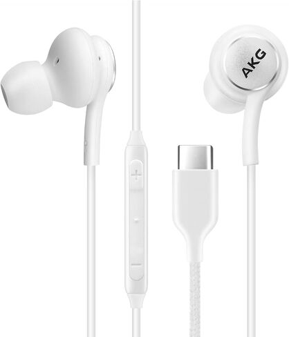 UrbanX OEM 2021 Type-C Stereo Headphones for Honor 70 Braided Cable - with Microphone - Black - USB-C Connector (US Version) in Saudi Arabia