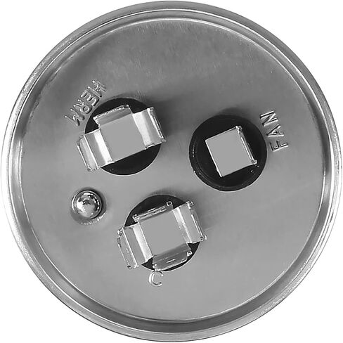 2 Pack 80/5 uF 80+5 MFD 370VAC or 440VAC Dual Run Start Round A/C Capacitor CBB65 CBB65B Air Conditioner Capacitors for AC Unit Fan Motor Start or Heat Pump or Condenser Straight Cool in Saudi Arabia