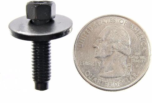 Body Bolts & U-nut Clips for Ford Truck- M8-1.25 x 25mm Long- 13mm Hex-(Qty 10 Bolts/10 Clips) (1902/1926) #1886 in Saudi Arabia