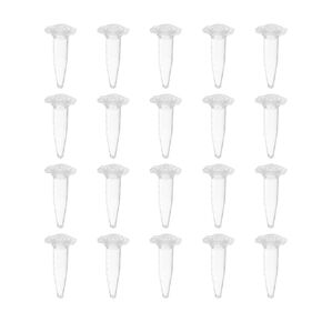 Othmro 0.5ml Conical Centrifuge Test Tubes with Snap Cap 1000pcs, Lab Test Container Vial Test Tube Liquid Sample Storage Centrifuge Tube for Beads Yeast Specimen Sample Laboratory