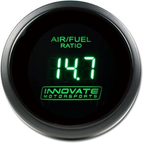 Innovate Motorsports 3872 DB Series Green 2-1/16" 52mm Wideband Gauge with 0-5V Input Linear