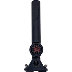 Bert's Custom Tackle Rod Holder New Adjustable Ratchet, Black Lexan Plastic