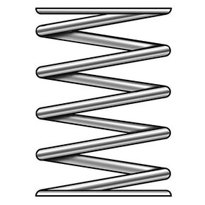 Compress Spring, 1 1/2x0.063 In, PK5