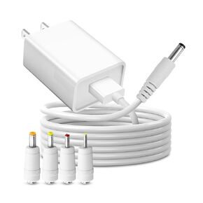 5V AC/DC Digital Picture Frame Power Cord Compatible with Philips, HP, Skylight, Nix, Aluratek, BSIMB, Feelcare Charger Adapter