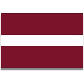 Magnet Me Up Latvia Latvian Flag Car Magnet Decal, 4x6 Inches, Heavy Duty Automotive Magnet for Car, Truck SUV