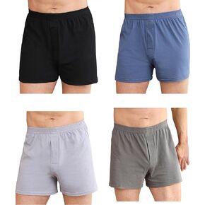 ZA LIMITLESS Ultra Comfort Cotton Series: The Ultimate Men's Breathable Underwear (4 Pack)