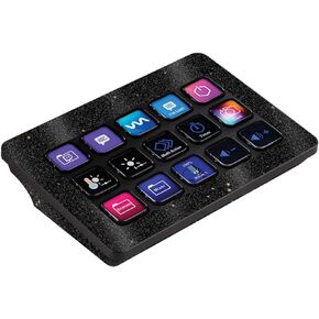 MightySkins Glossy Glitter Skin Compatible with Elgato Stream Deck MK.2 - Deep Space | Protective Durable High-Gloss Glitter Finish | Easy to Apply, Remove and Change Style | Made in The USA