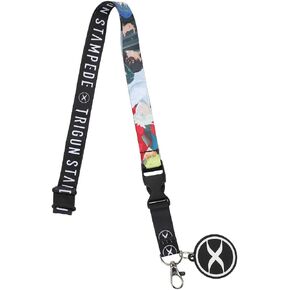 Trigun Stampede Lanyard with Collectible Charm and ID Holder