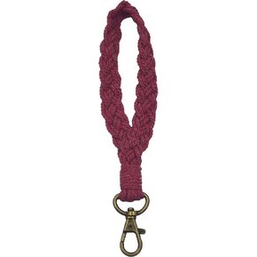 حزام سلسلة المعصم للمفاتيح، حبال المعصم للمفاتيح، سلسلة مفاتيح مصنوعة يدويًا بوهيمية in Kuwait