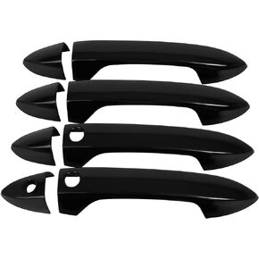 OCPTY 4PCS Door Handle Covers for 2013-2017 for Honda Accord,2016-2022 for Honda Pilot,2017-2022 for Honda Ridgeline Exterior Driver Side & Passenger Side Car Door Handle Covers Trim Kit Black