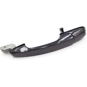 Black Outside Rear Driver Side Replacement Door Handle For Hyundai Tucson 2005 2009