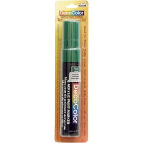 Uchida of America DecoColor Extra Wide Tip Acrylic Paint Marker, Green