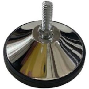 KICK Chrome Leg Leveler for 55" Foosball Table - 1 Pack