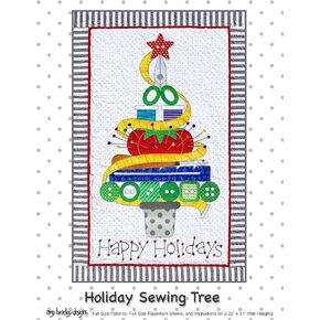 Amy Bradley Designs Holiday Sewing Tree Quilt Pattern