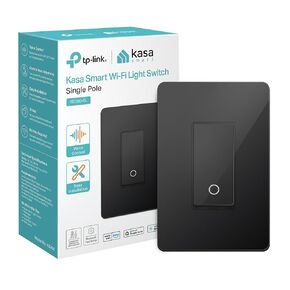 Kasa Smart Light Switch HS200, Single Pole, Needs Neutral Wire, 2.4GHz Wi-Fi Light Switch Works with Alexa and Google Home, UL Certified, No Hub Required , White, HS200