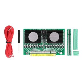 4 to 24S 8A Battery Active Equalizer, Automatic Detection Active Balancer Lithium Battery Active Balance Board with Circuit Breaker Protection Device