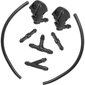 NO. 76810-SZA-A01ZA Windshield Washer Nozzles Kit for Honda Pilot 2009-2012 2014 2015 / Front Windshield Spray Nozzles Wiper Spray Washer Jet Fluid Hose/Durable / 1 Set