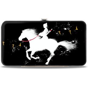 Buckle-Down Women's Hinge Wallet-Mulan, 7" x 4"
