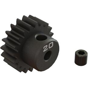 ARRMA 20T 0.8Mod 1/8 بوصة ترس ترس فولاذي CNC، ARA311082