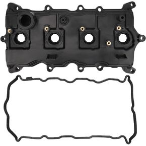 BRTEC Engine Valve Cover with Gasket Bolts & Oil Cap Compatible for 2007-2012 for Nissan Sentra Se-R 2007-2012 for Nissan Altima 2007-2011 for Nissan Altima Hybrid