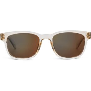 Peepers by PeeperSpecs Men's 18th Hole Reading Sunglasses Soft Square, Charcoal Horn, 1.50 + 1.5