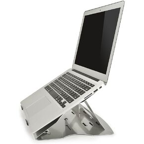 Aidata LHA-3 LAPstand Aluminum Portable Laptop Ultrastand, Silver, Adjustable Platform with 6 Viewing Angles, 20, 22.5, 25, 35, 40 and 45