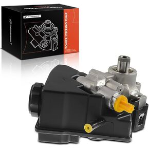 A-Premium Power Steering Pump, with Reservoir, Compatible with Buick Century 1996, Chevrolet Lumina APV 1996, Venture, Oldsmobile Cutlass Ciera, Silhouette, Pontiac Aztek, Montana, Trans Sport