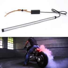 Universal led Light Strip Tail Brake Stop Running Turn Signal 108LED 11" Flexible led light for motorcycle