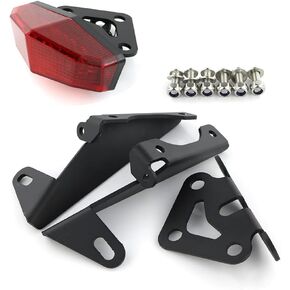Xitomer Tail Tidy, Fender Eliminator Fit for WR250X / R, with LED Tail light/License Plate Light, Compatible with Aftermarket Blinker (Smoke)