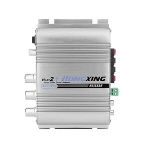 Car Audio Amplifier 12V 2.0 + Heavy Bass Hi-Fi 2.1 Channel Stereo Audio Mini AMP