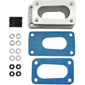 Carburetor Manifold Adapter Compatible with Toyota Corolla 1976-1983, Tercel 1982-1986 2TC 3TC 4AC 32/36 DGEV DGV, Replace 99004250,99004.250