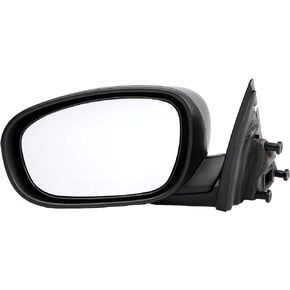 Dorman 955-1734 Driver Side Power Door Mirror - Heated Compatible with Select Chrysler / Dodge Models, Black