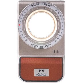 Iris LED Video Light Standard Kit with LCD Display, App Control, Adjustable Lens, Storage Pouch, CRI/TLCI 96+, 2700-6500K, Portable Lighting for Photography, Live Streaming, Content Creators