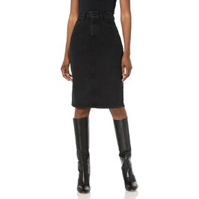 PAIGE Women's Siren Midi Skirt Jolene Pocket Back Slit