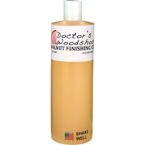 Doctor's Woodshop Walnut Finishing Oil, 16 Oz.