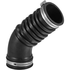 Air Cleaner Intake Hose Tube with Clamps 2223135030 - Car - Engine Filter Air Intake Duct Hose Tube - for Toyota Pickup L4 2.4L 1988-1995 Rubber Black - 1Pc