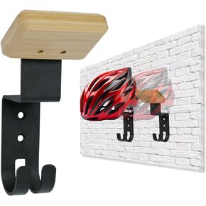 Motorcycle Helmet Holder,Helmet Holder Wall Mount,Helmet Wall Mount,Helmet Holder,Motorcycle Gear Rack,Helmet Hook for Football/Police/Cycling Skiing/Tactical Gear Wall Hanger