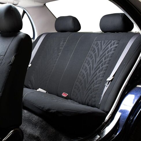 FH Group Travel Master Car Seat Covers Full Set with Carpet Floor Mats – Universal Fit for Cars Trucks and SUVs (Blue/Black) in Saudi Arabia