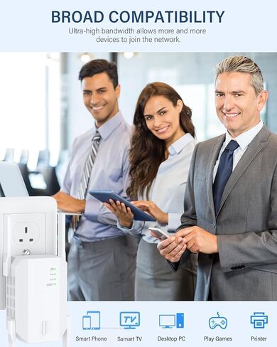 مكرر معزز موسع واي فاي للمنزل والخارج، 1200 ميجابت في الثانية (12880 قدم مربع) موسع نطاق واي فاي ثنائي النطاق، سهل الإعداد معزز إشارة لاسلكية مكرر واي فاي مع منفذ إيثرنت، طويل المدى in Kuwait