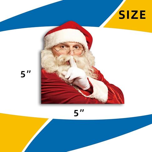 ملصق مغناطيسي للسيارة سانتا عيد الميلاد، ملصق مغناطيسي عالي التحمل للسيارات والشاحنات وسيارات الدفع الرباعي in Kuwait