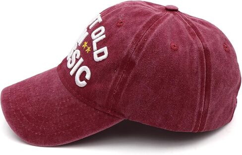 Funny Father's Day Retirement Birthday Gifts for Men Women,I'm Not Old Classic Washed Hat Gifts for Dad Old Man Women in Saudi Arabia