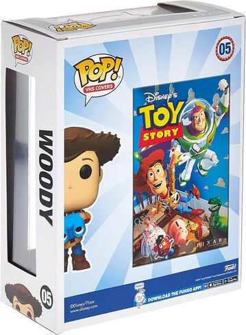 Funko Pop! VHS Cover: Disney - Toy Story, Woody Holding Lenny (Amazon Exclusive) in Saudi Arabia