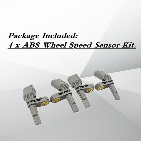 Front Rear Left and Right ABS Wheel Speed Sensor Set Compatible with Audi Q7 2006-2010 Compatible with VW Touareg 2003-2010 Compatible with Porsche Cayenne 2002-2010 133645134 in Saudi Arabia